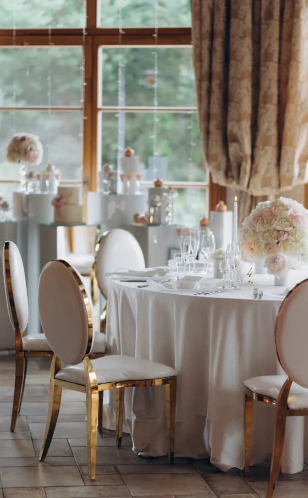 wedding photographer table decor